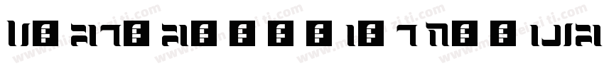 AlcatrazScript Regular字体转换